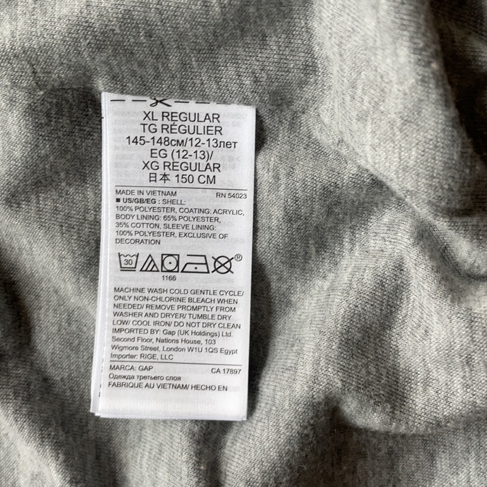Gap Boys Jacket Size XL - Picture 5 of 6